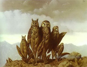 René Magritte œuvres - compagnons de la peur 1942 René Magritte